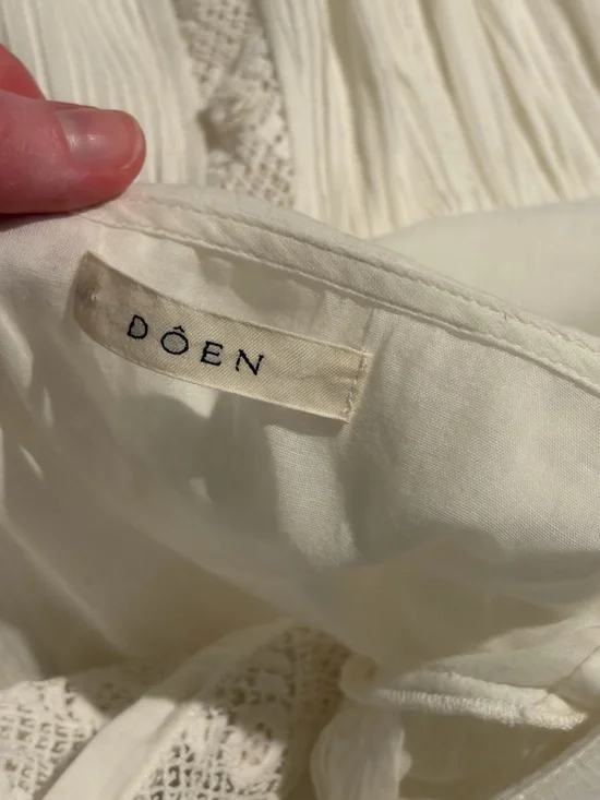 Doen Phoebe Dress in Salt - Picture 13 of 15